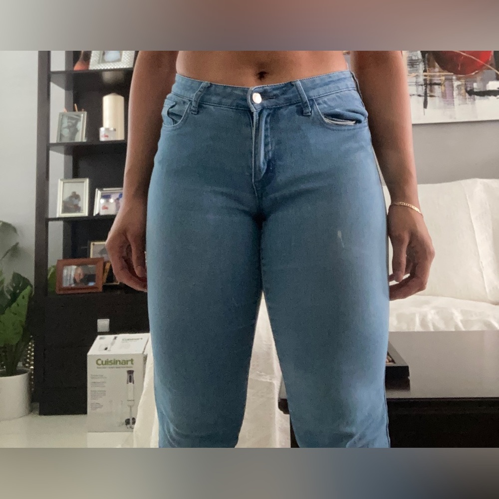 Blue jeans from forever 21 ankle length